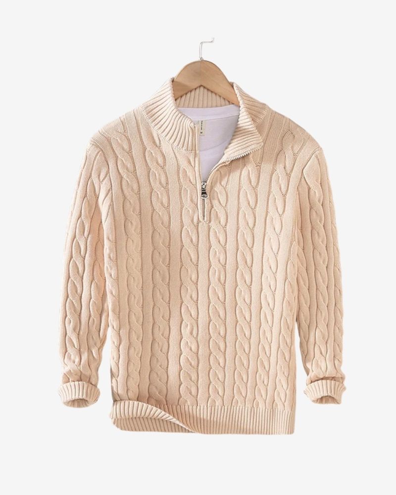 RIVIERA 3-PIECE JUMPER SET – BEIGE ELEGANCE