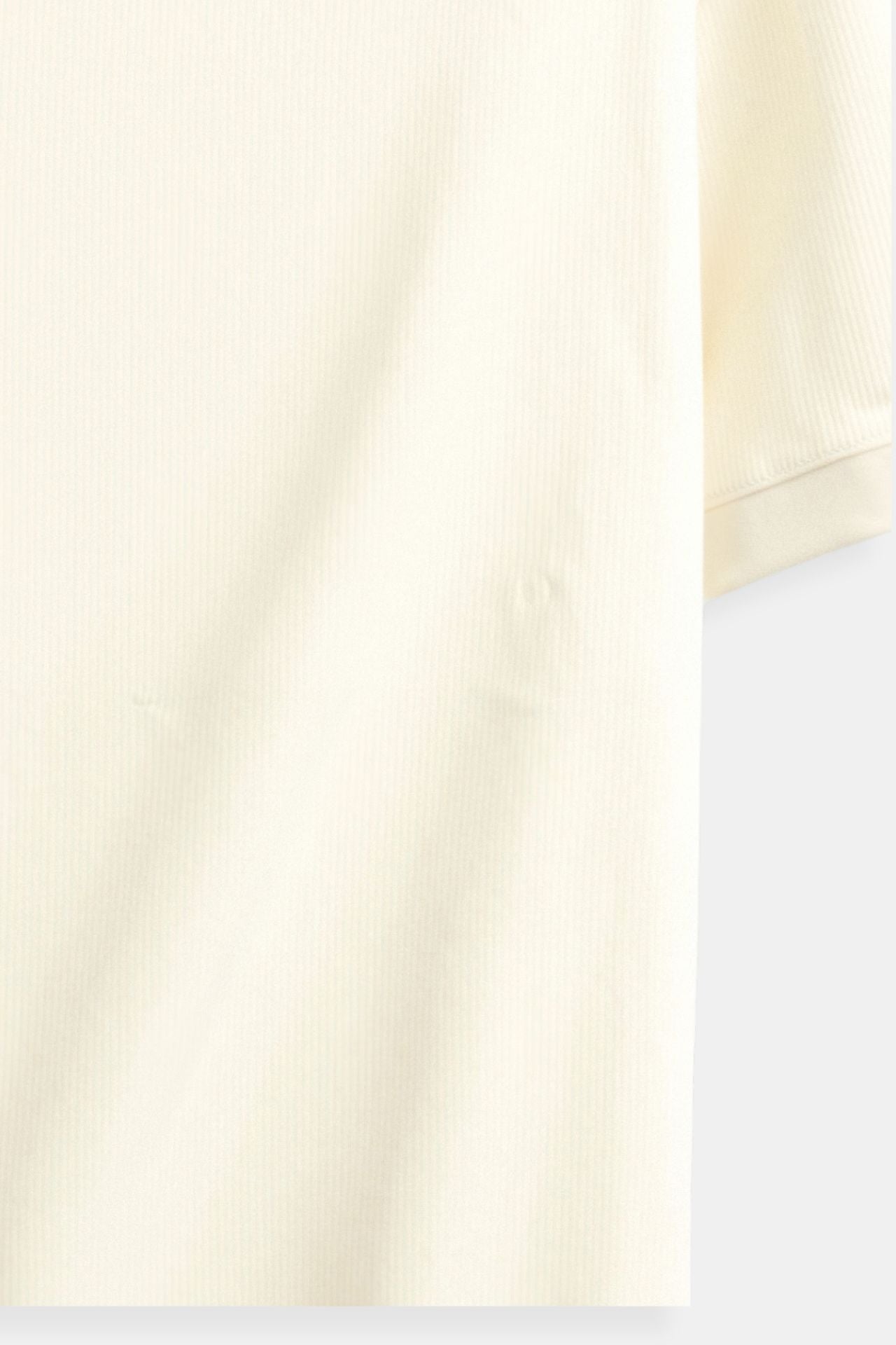 WOOLEN STRUCTURE POLO T-SHIRT