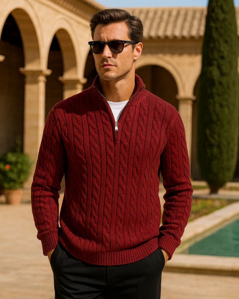 TAEBAEK ZIP-UP JUMPER