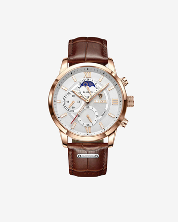 LUGANO CLASSIC WATCH (WATERPROOF) 43MM