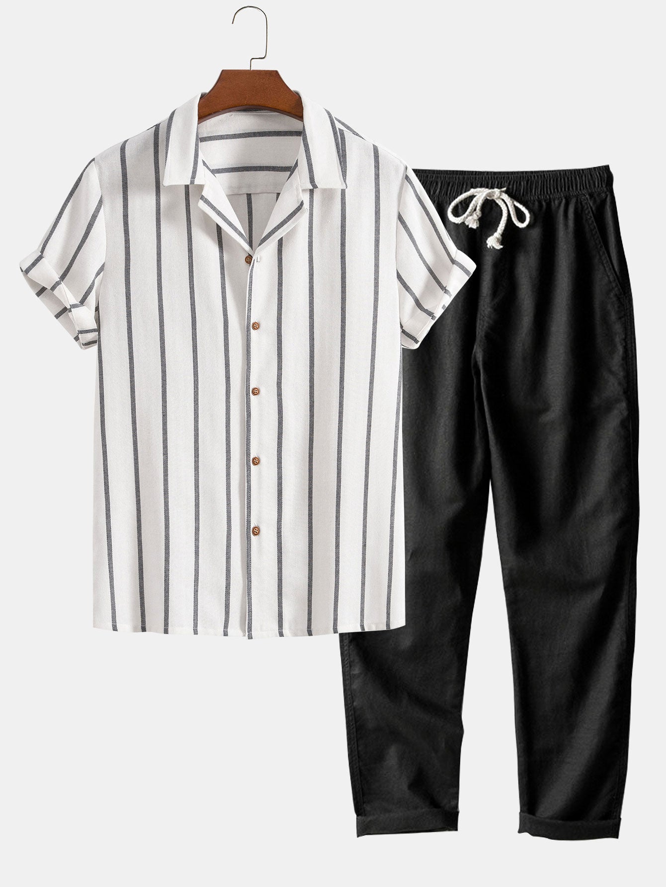 TIMELESS SHORT-SLEEVED SET – HAVANA