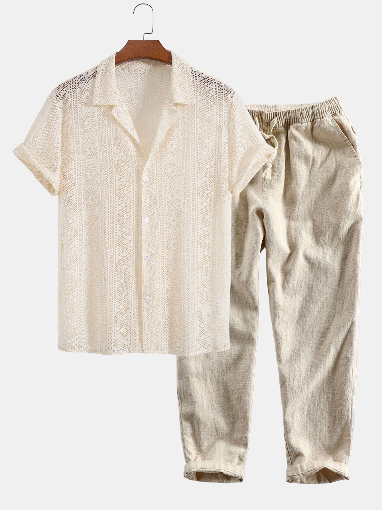 QUIET LUXURY SHORT-SLEEVED SET – MALÉ