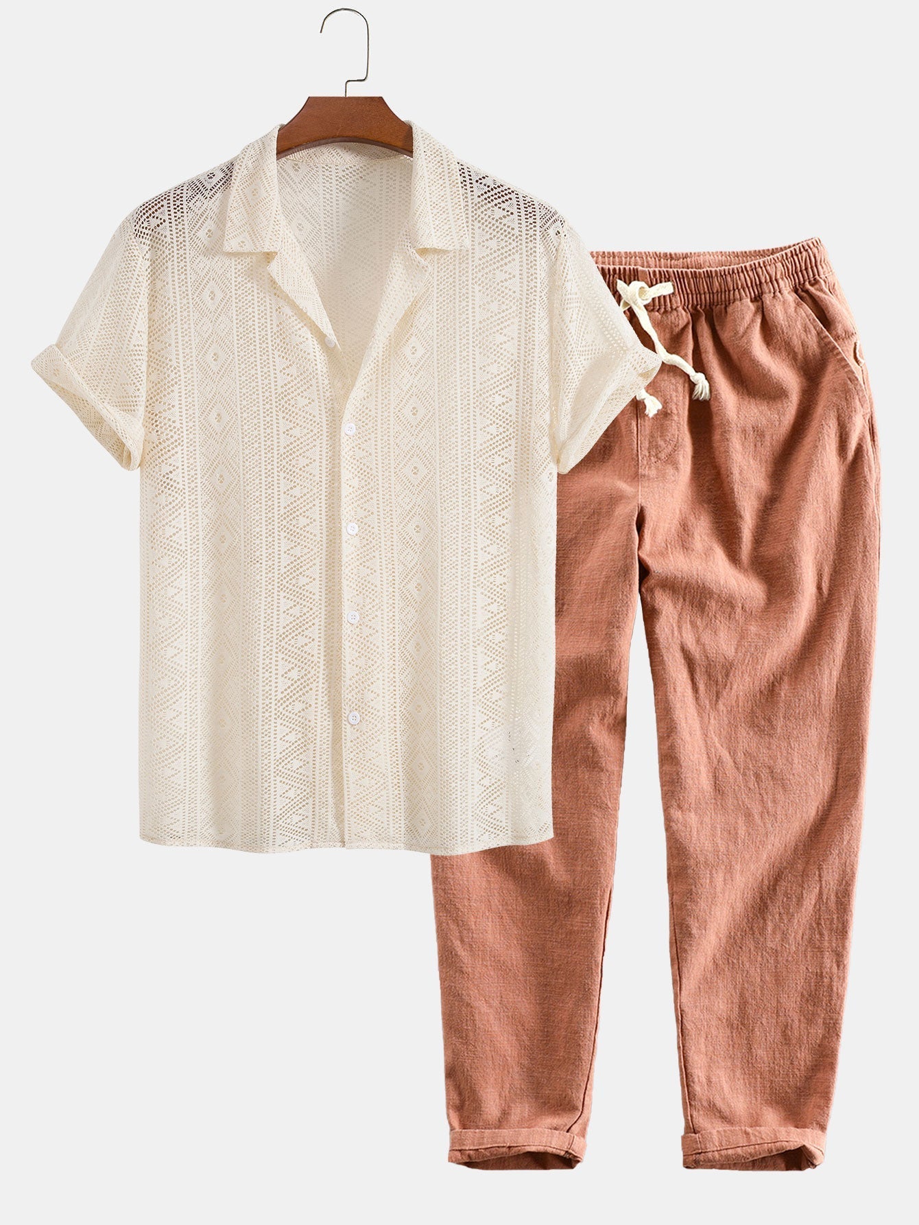 QUIET LUXURY SHORT-SLEEVED SET – MALÉ