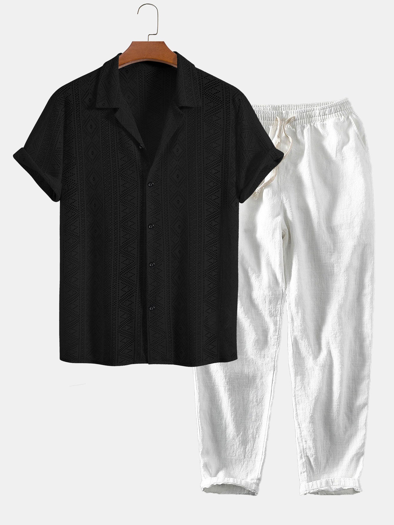 QUIET LUXURY SHORT-SLEEVED SET – MALÉ