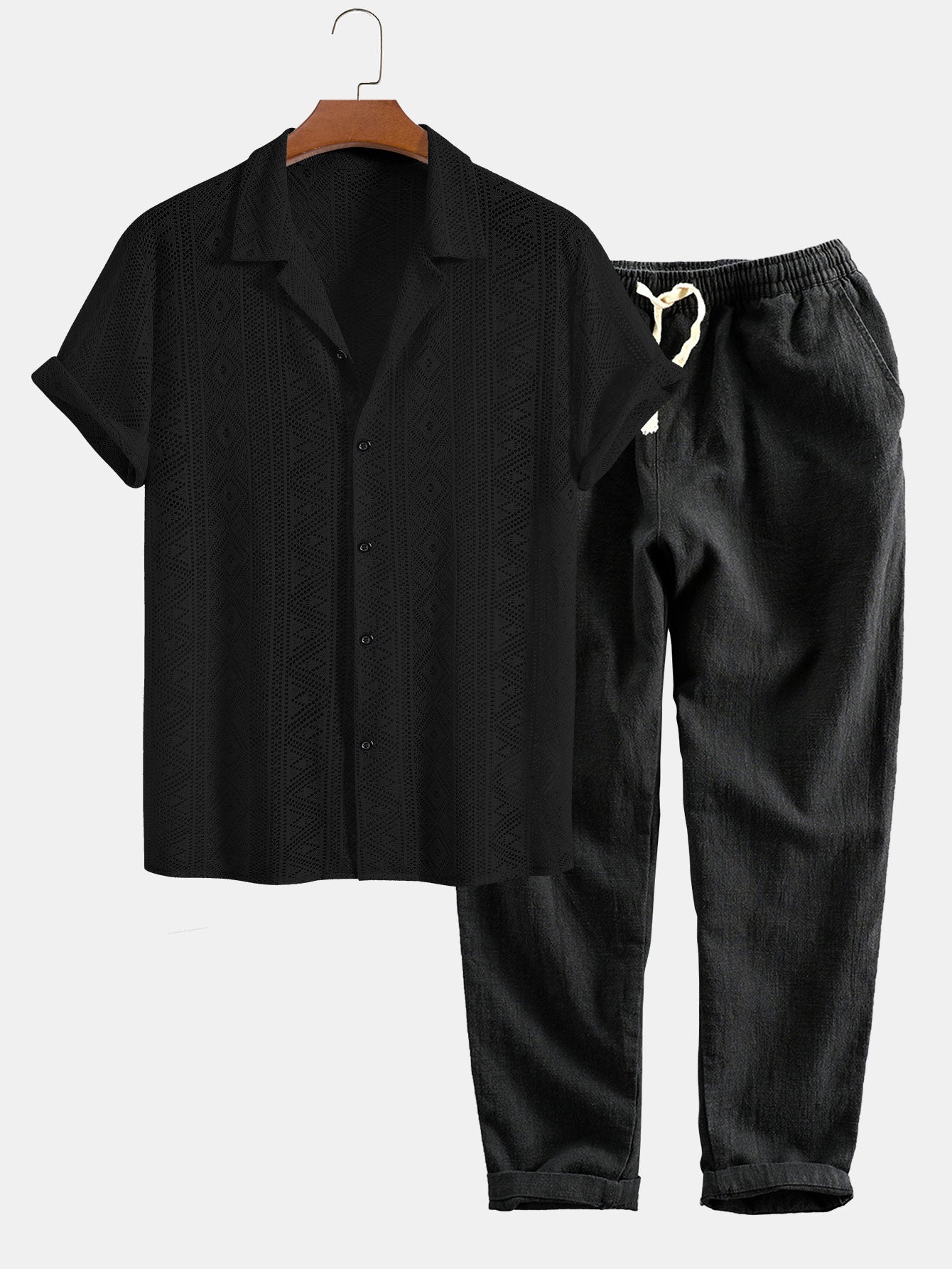QUIET LUXURY SHORT-SLEEVED SET – MALÉ