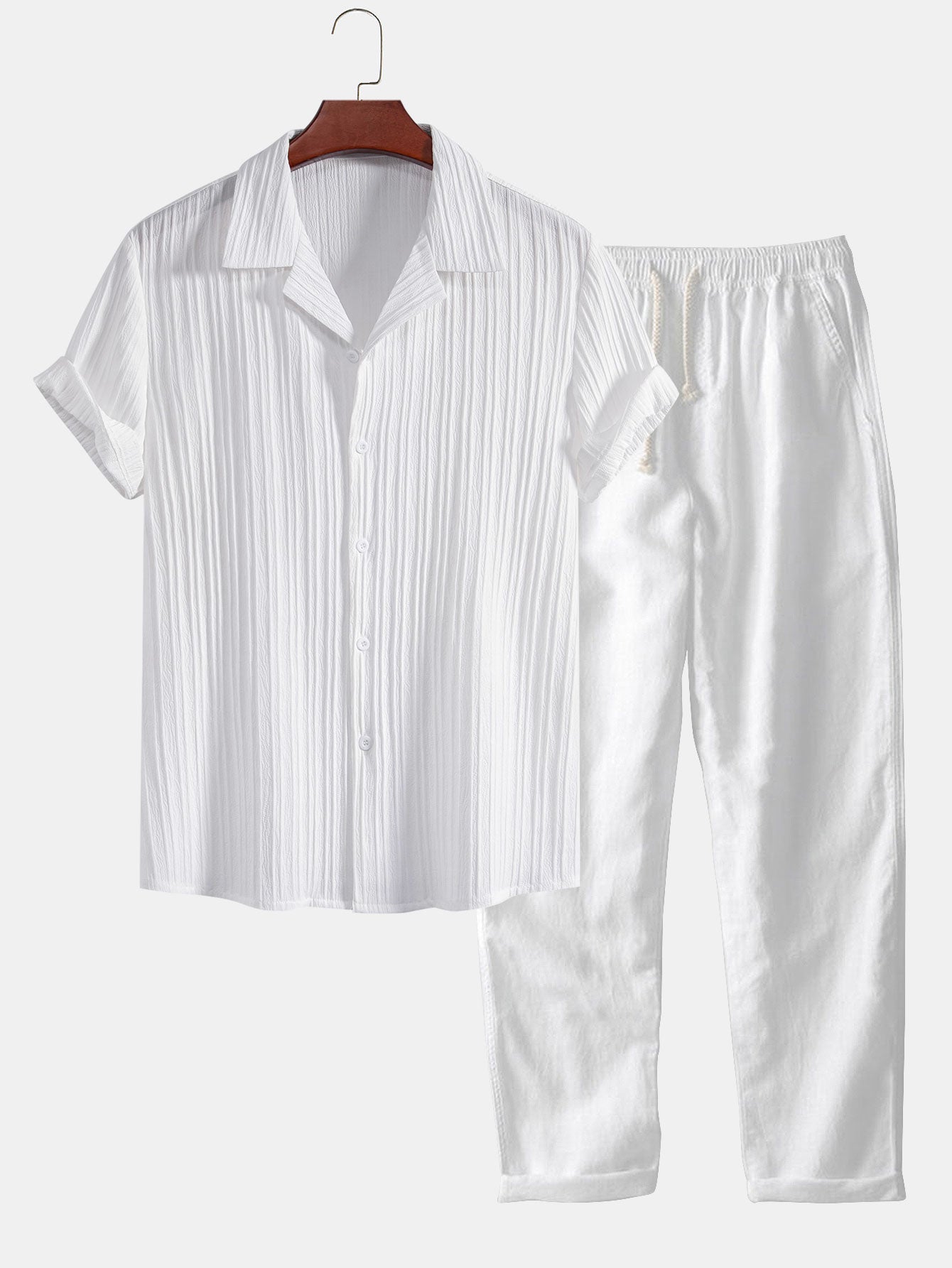 QUIET LUXURY SHORT-SLEEVED SET – PALAWAN