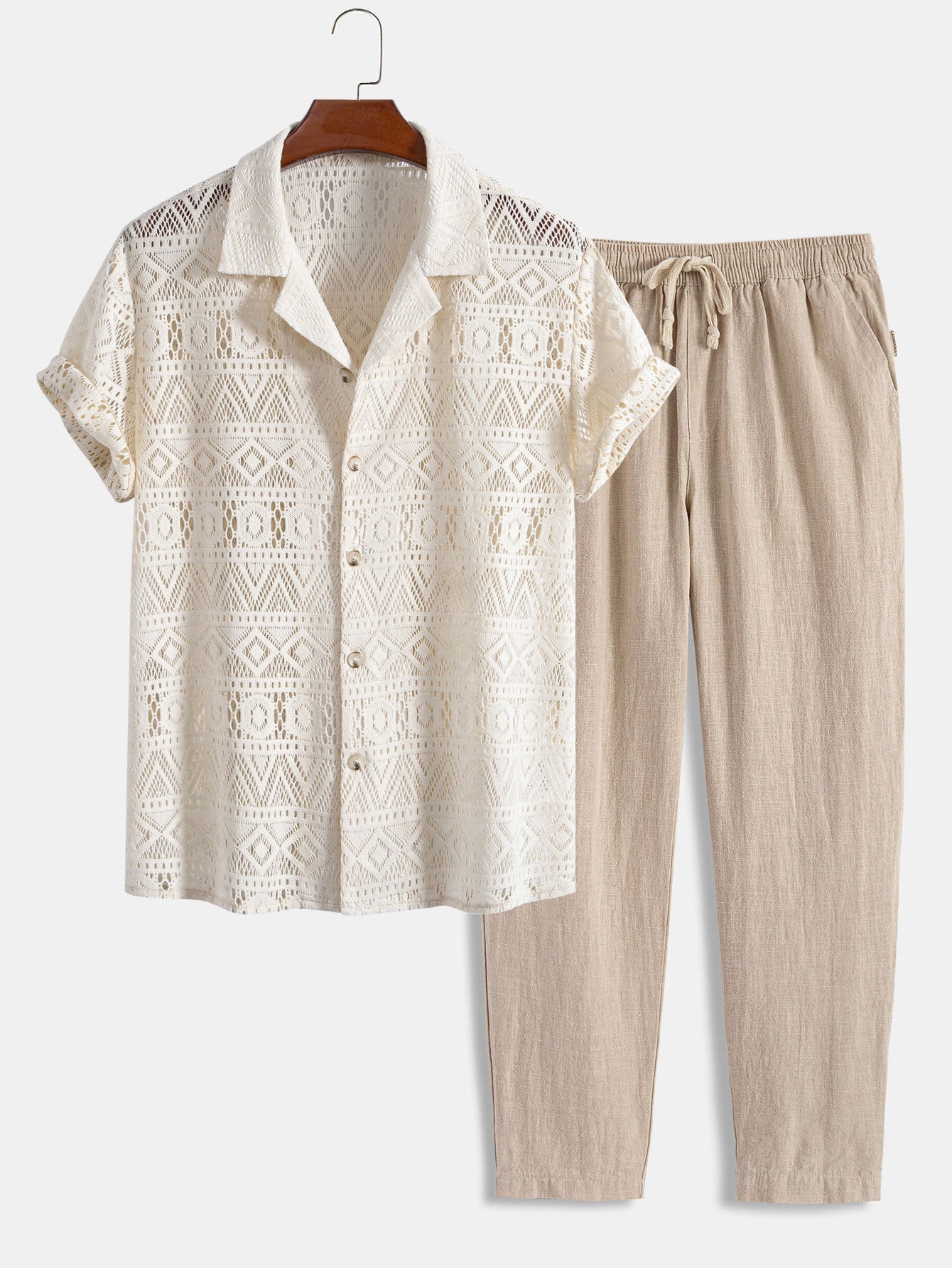 OLD MONEY SHORT-SLEEVED SET – SUCRE