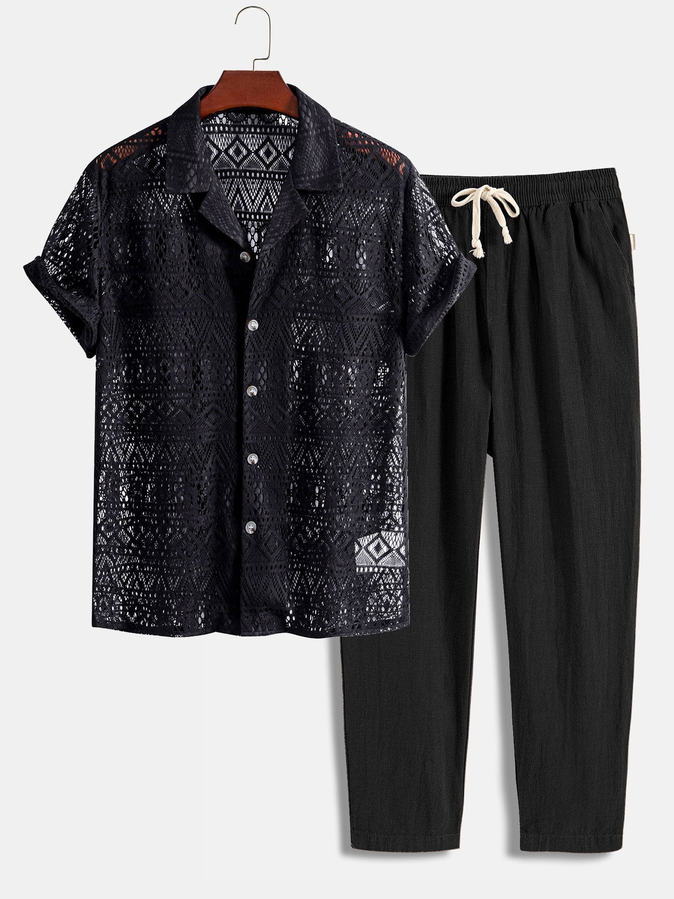 OLD MONEY SHORT-SLEEVED SET – SUCRE