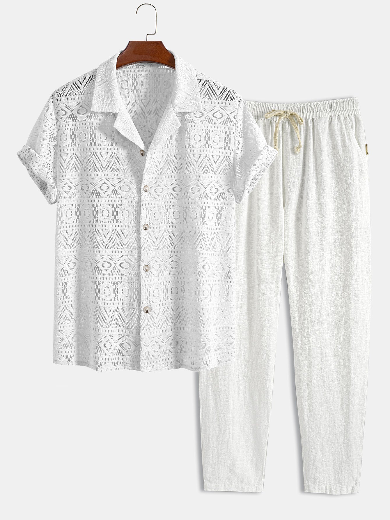 OLD MONEY SHORT-SLEEVED SET – SUCRE