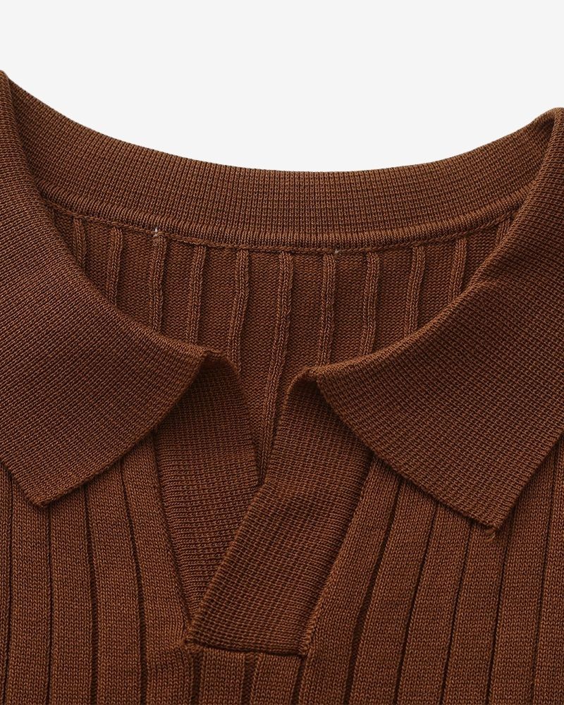 CLASSIC KNITTED POLO – CHUNCHEON