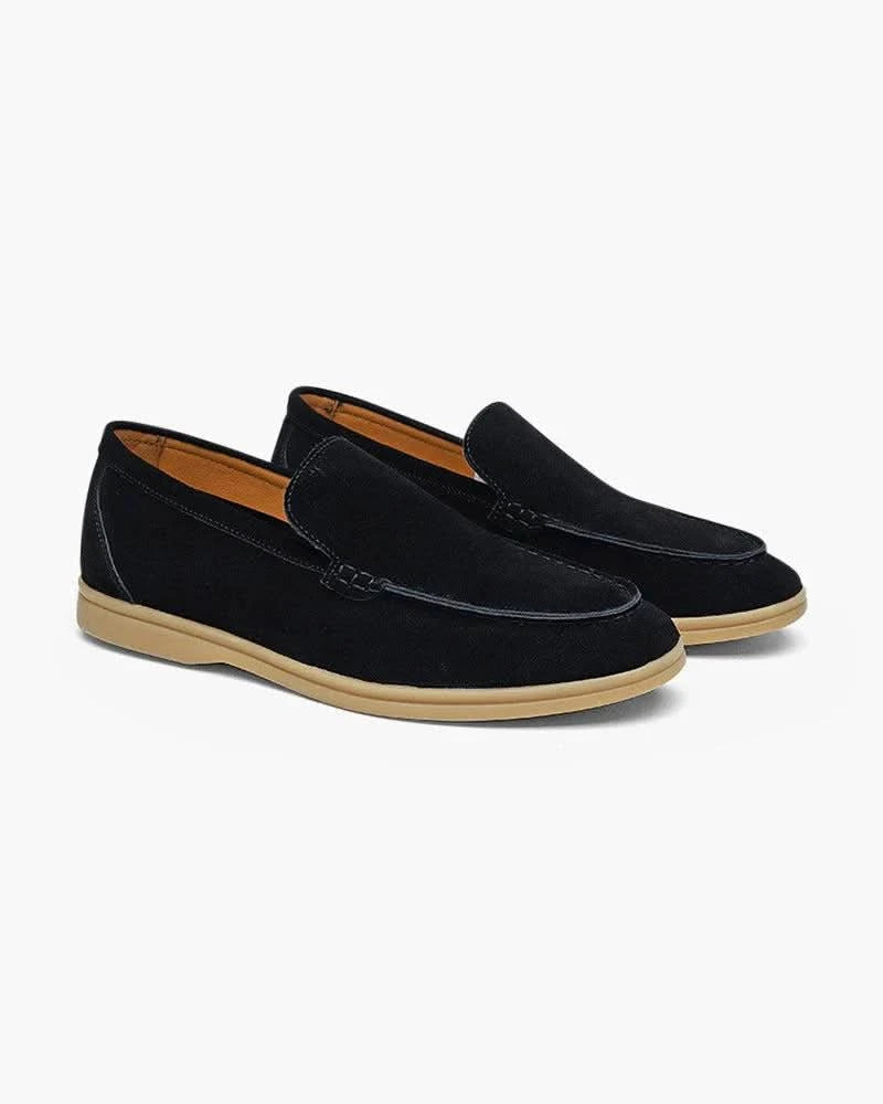 GEONWOO OLD MONEY SUEDE LOAFERS