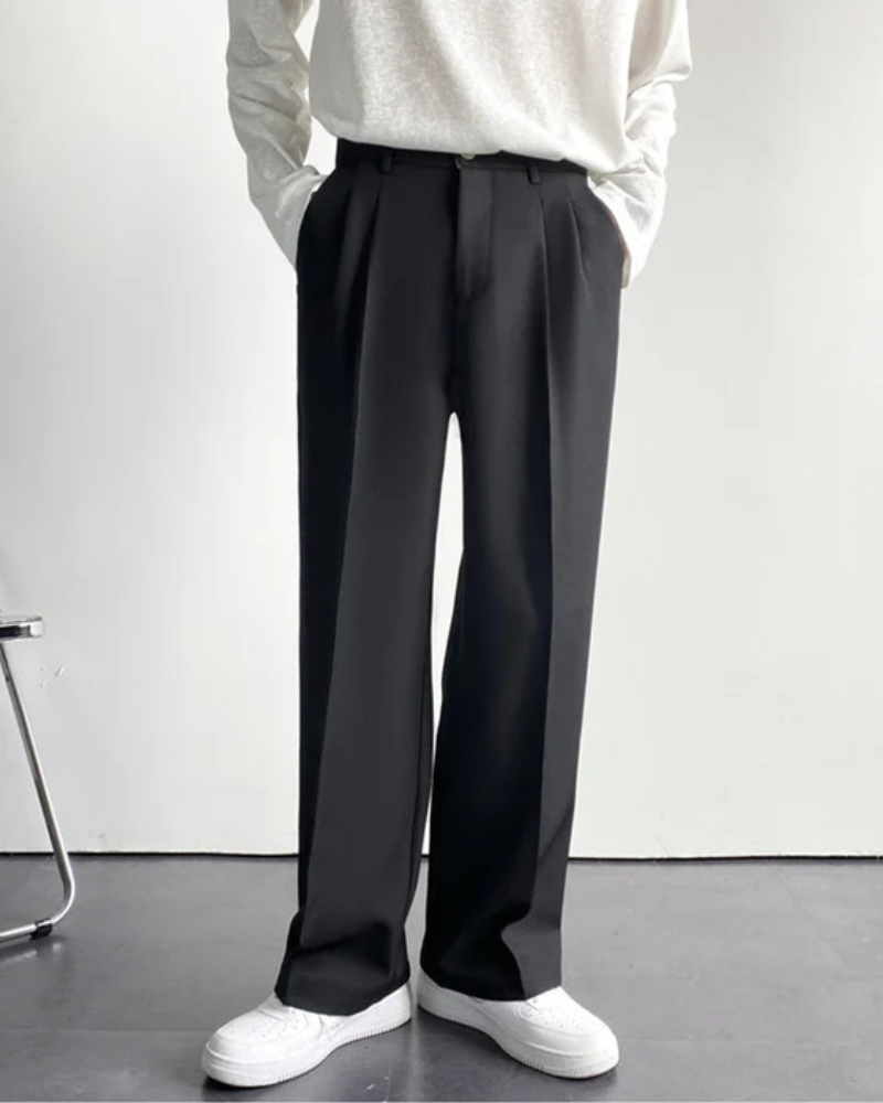 GUNSAN FITTED TROUSERS