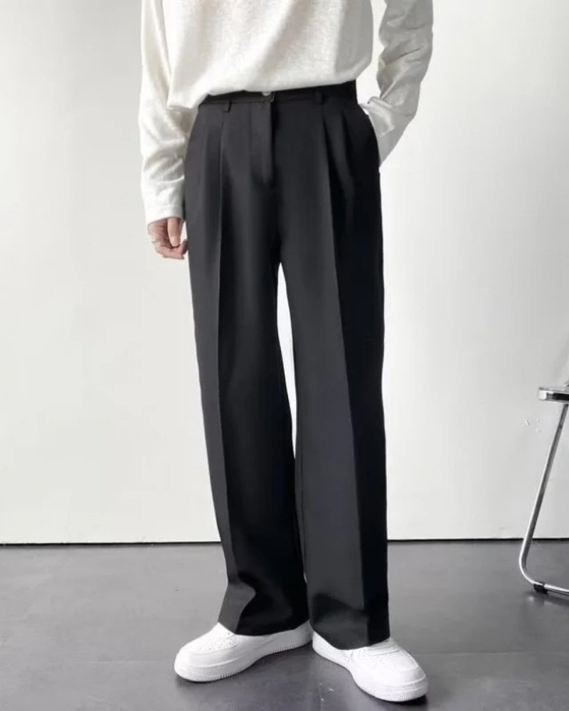GUNSAN FITTED TROUSERS
