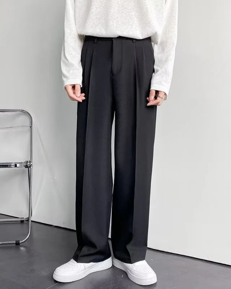 GUNSAN FITTED TROUSERS