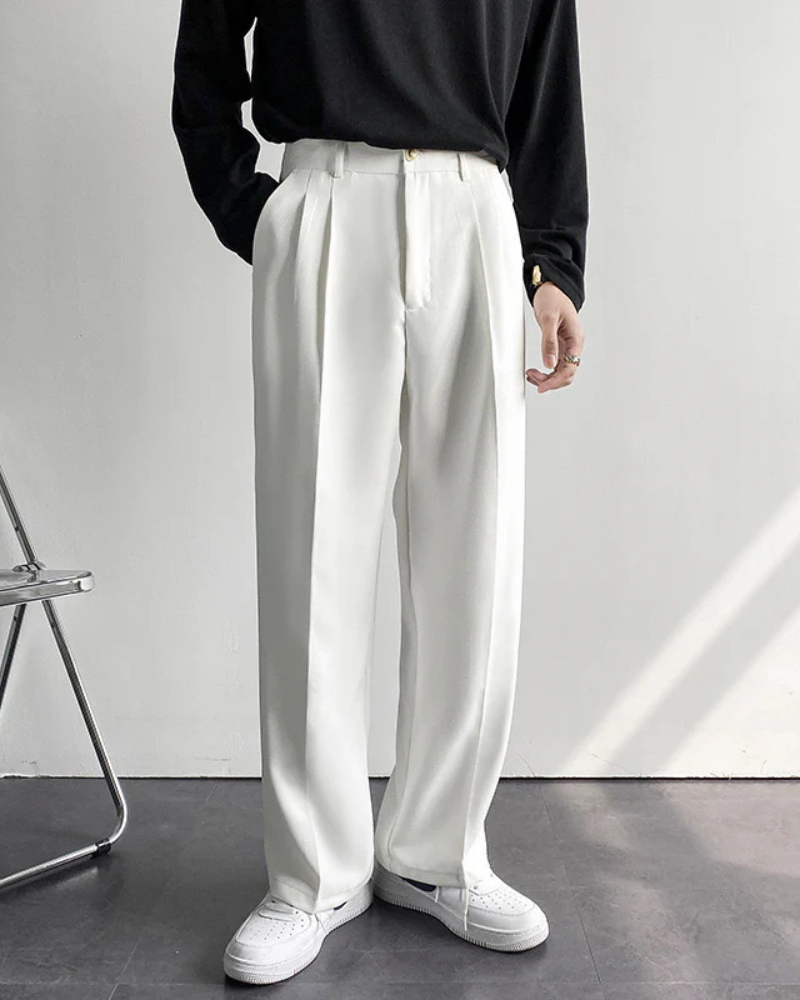 GUNSAN FITTED TROUSERS