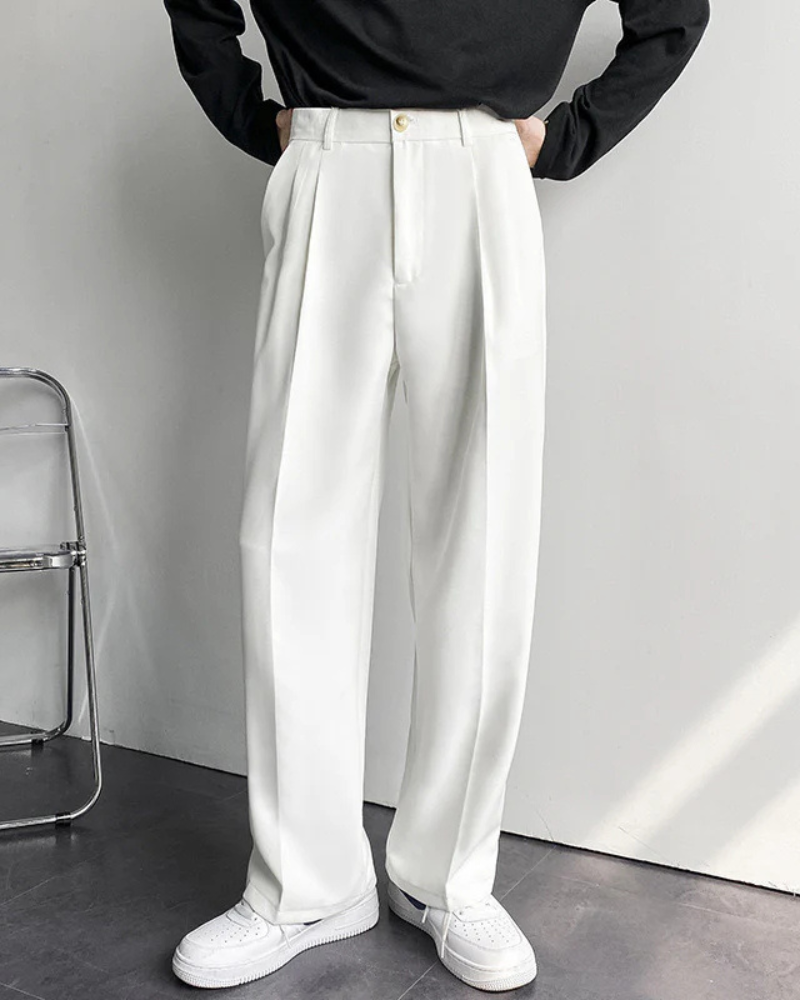 GUNSAN FITTED TROUSERS