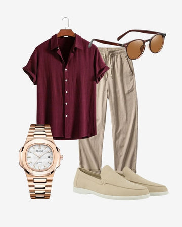 FIORANZO OUTFIT - MAROON AFFAIR
