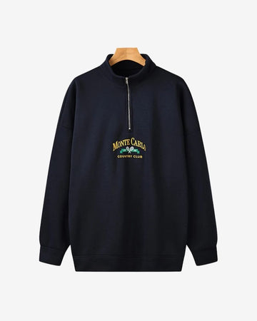 MONTE CARLO VINTAGE QUARTER ZIP