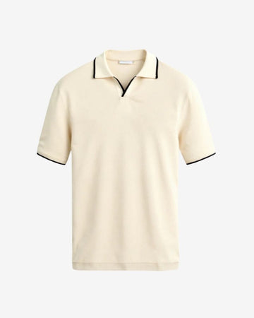 CONTRAST SLIM FITTED POLO