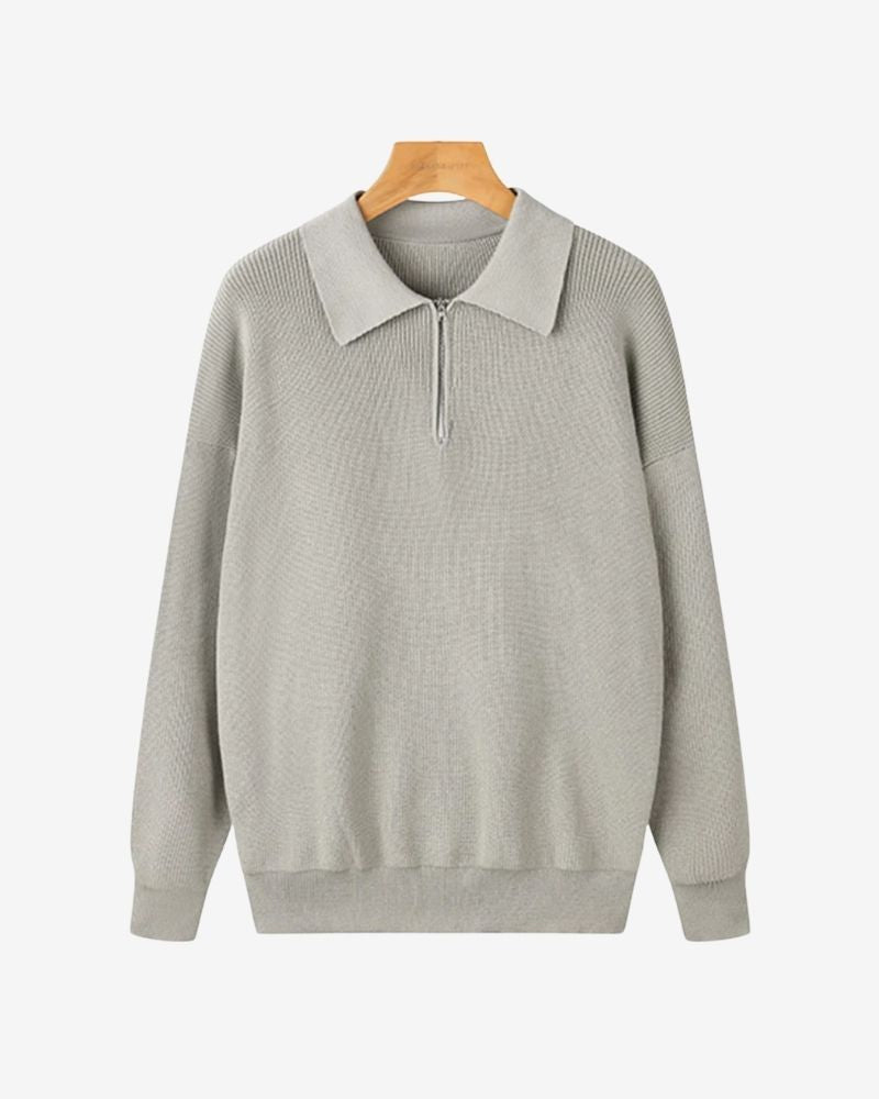RASON ZIPPED SWEATER