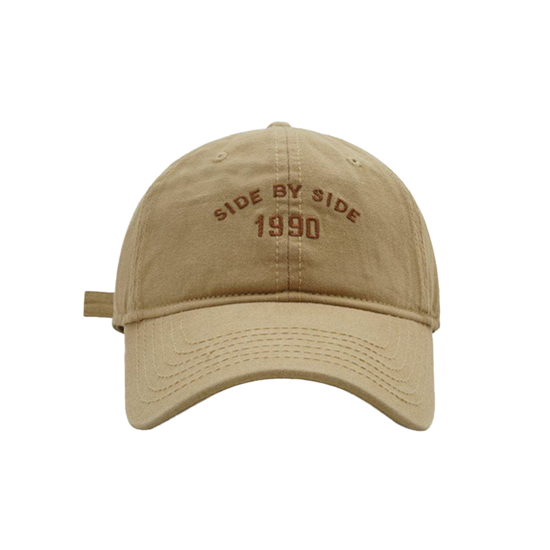 "SIDE BY SIDE" EMBROIDERY HAT
