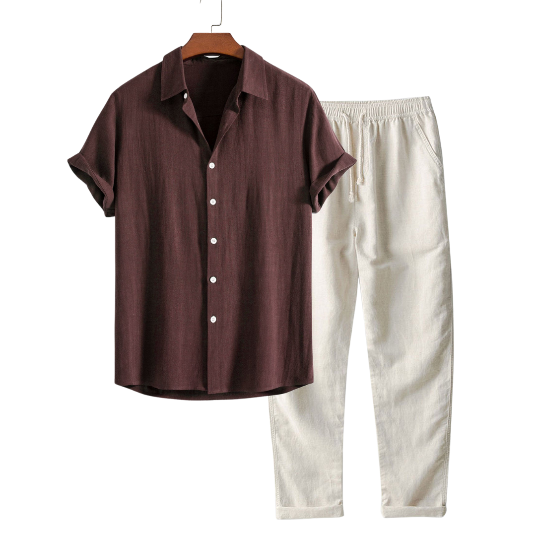 OLD MONEY SHORT-SLEEVED SET – PALAU