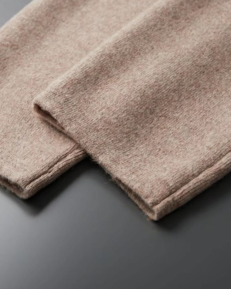 OLD MONEY PURE EXTRA-FINE MERINO WOOL TRACKSUIT SET