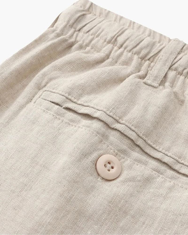 LINEN SHORTS