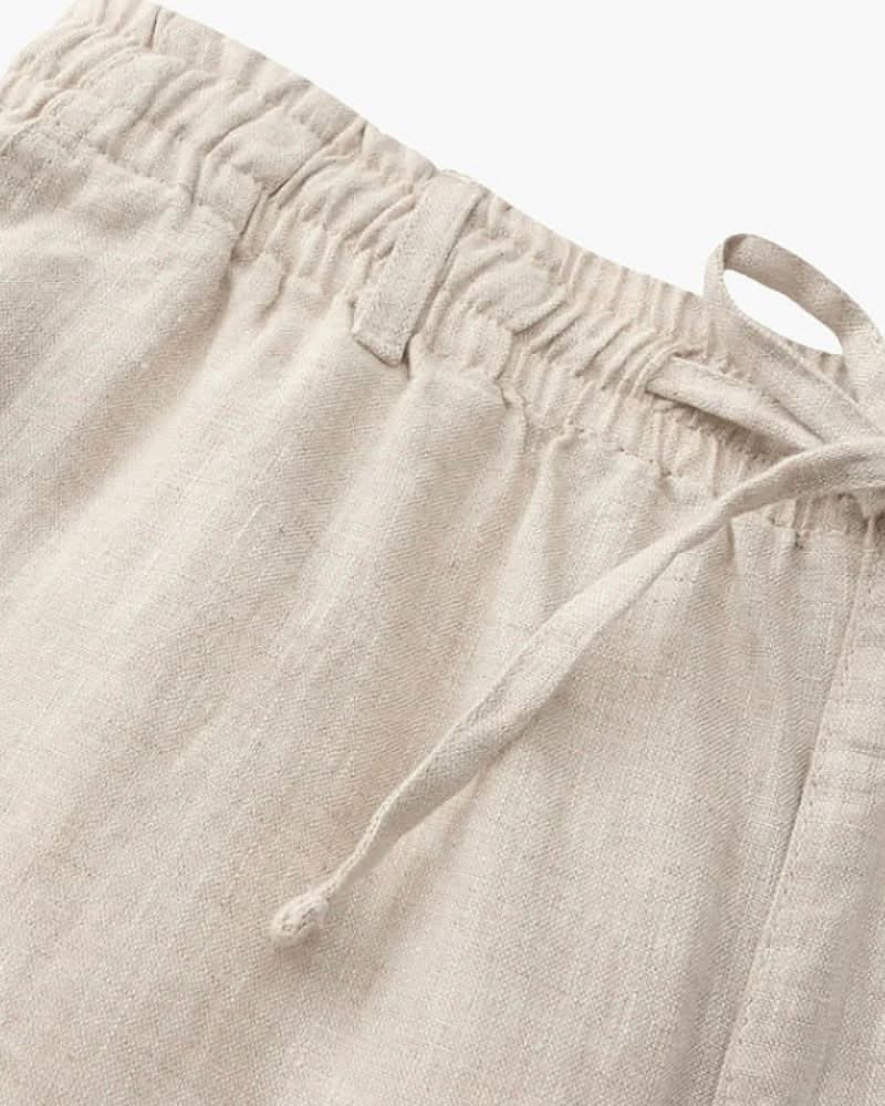 LINEN SHORTS