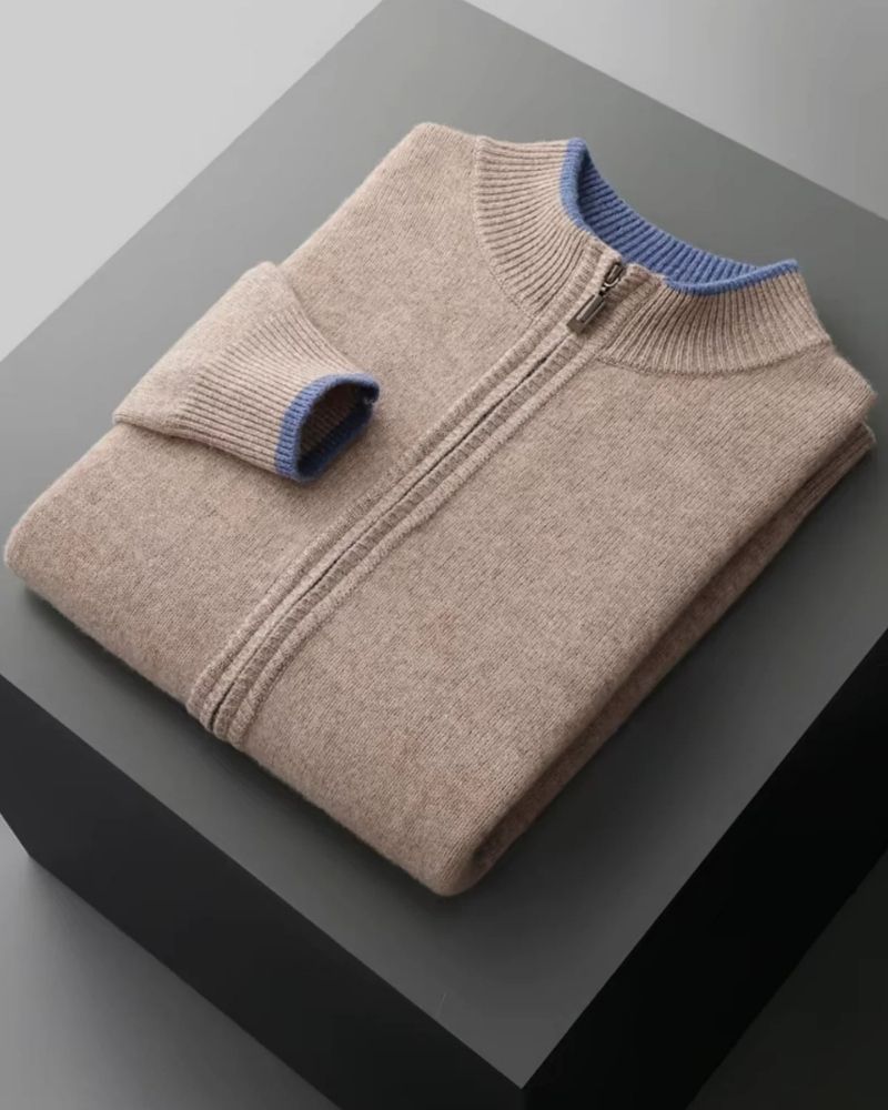 OLD MONEY PURE EXTRA-FINE MERINO WOOL TRACKSUIT SET