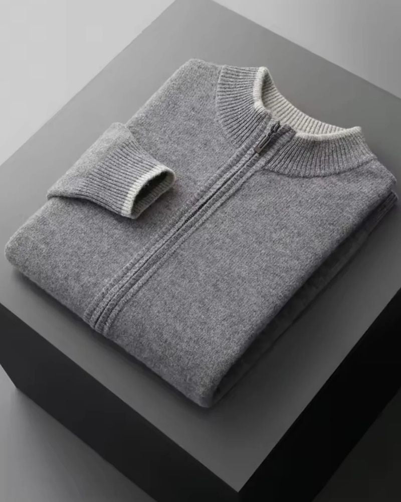 OLD MONEY PURE EXTRA-FINE MERINO WOOL TRACKSUIT SET