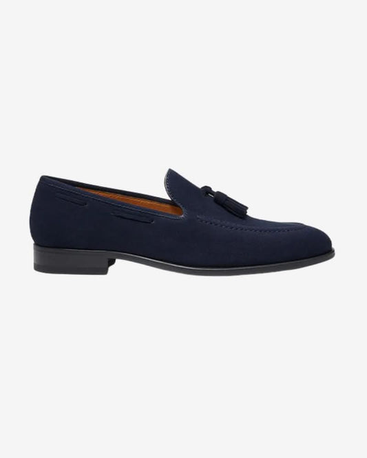 TASSEL SUEDE LOAFERS