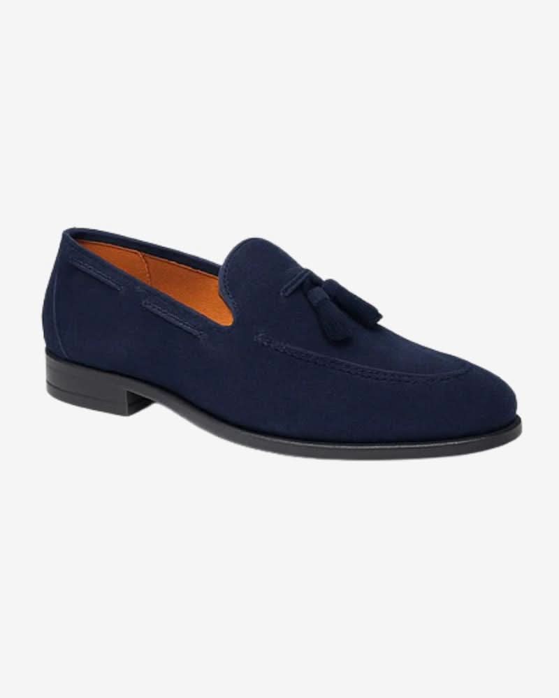 TASSEL SUEDE LOAFERS