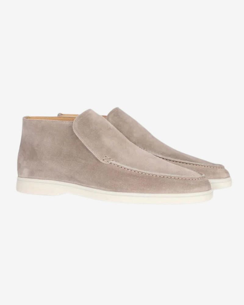 MONACO HIGH SUEDE LOAFERS