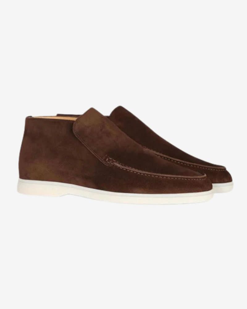 MONACO HIGH SUEDE LOAFERS