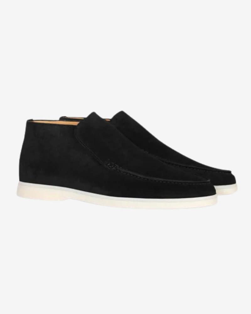 MONACO HIGH SUEDE LOAFERS