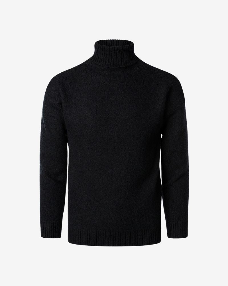 HERITAGE CASHMERE TURTLENECK