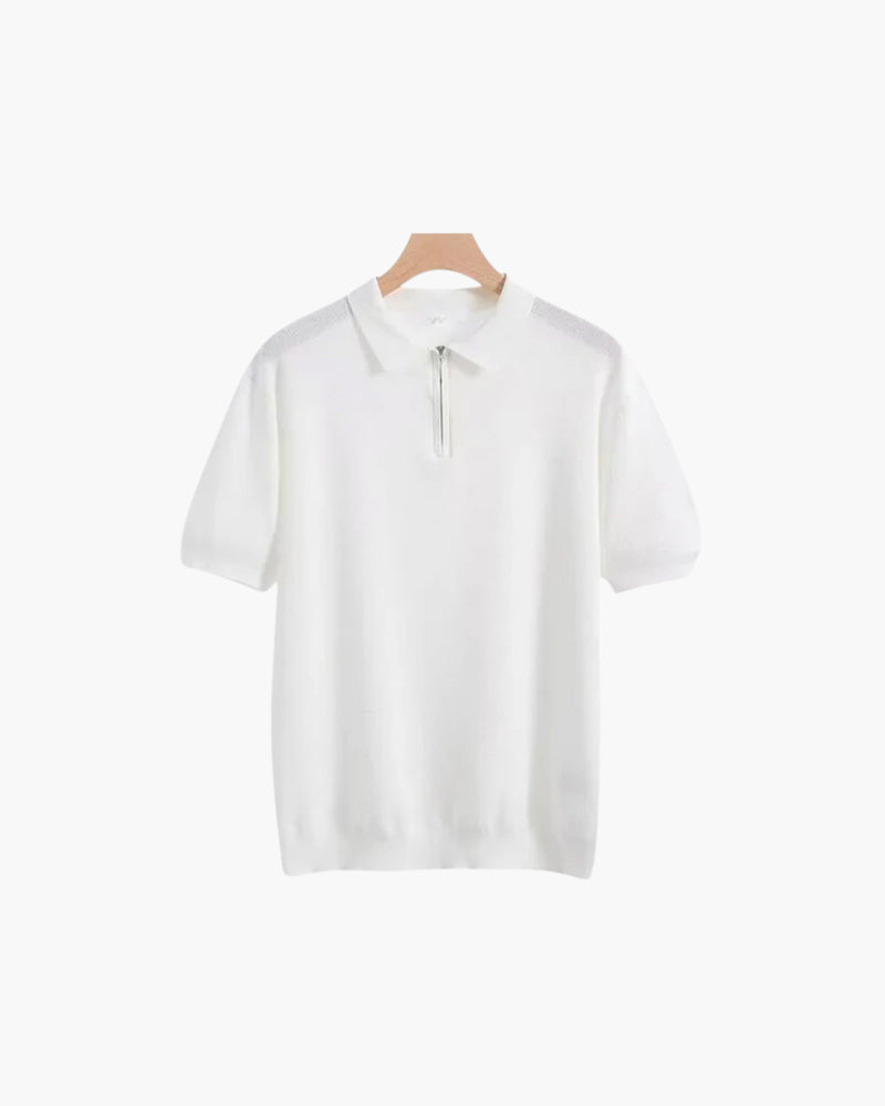 IBIZA ZIP UP POLO
