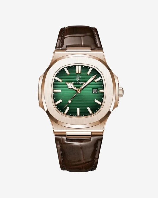 LISBON LEATHER WATCH 41MM