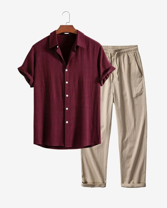 FIORANZO OUTFIT - MAROON AFFAIR