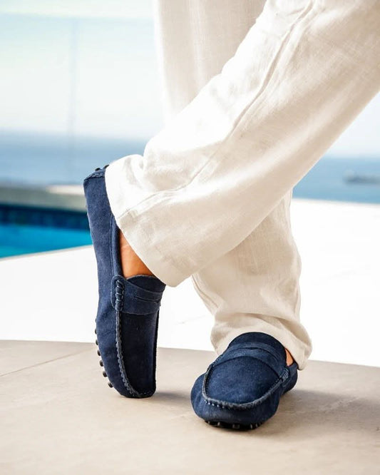 MOCASSIM SUEDE DRIVER LOAFERS