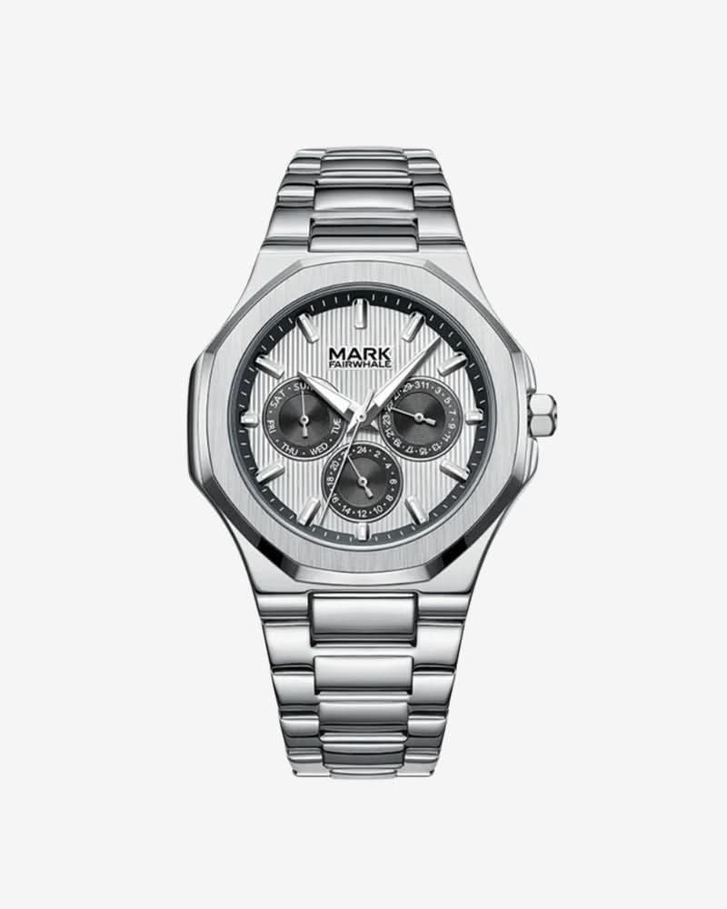 STAINLESS STEEL WATCH (WATERPROOF) 41MM