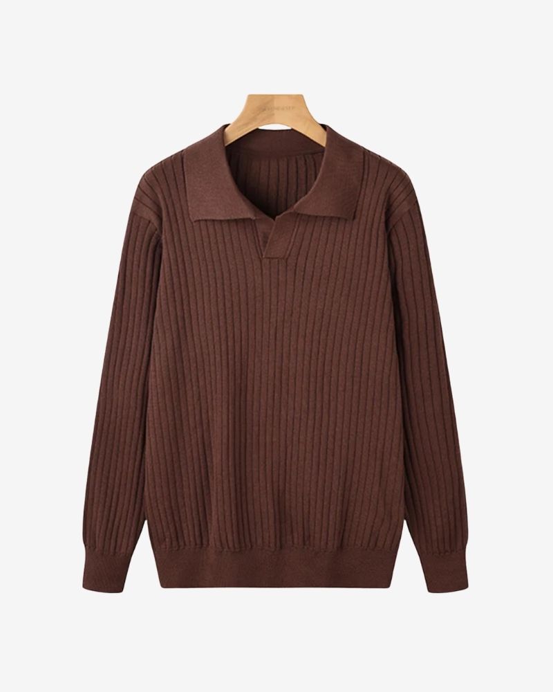 SUWON V‑NECK POLO