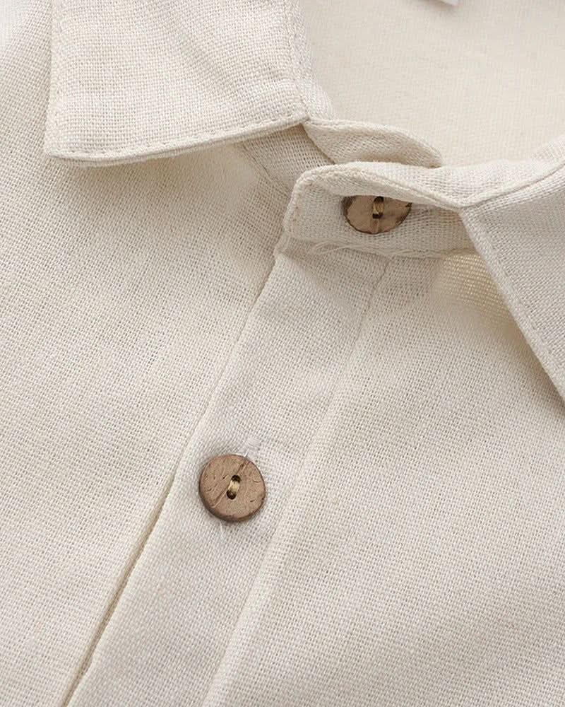 CASABLANCA LINEN POLO