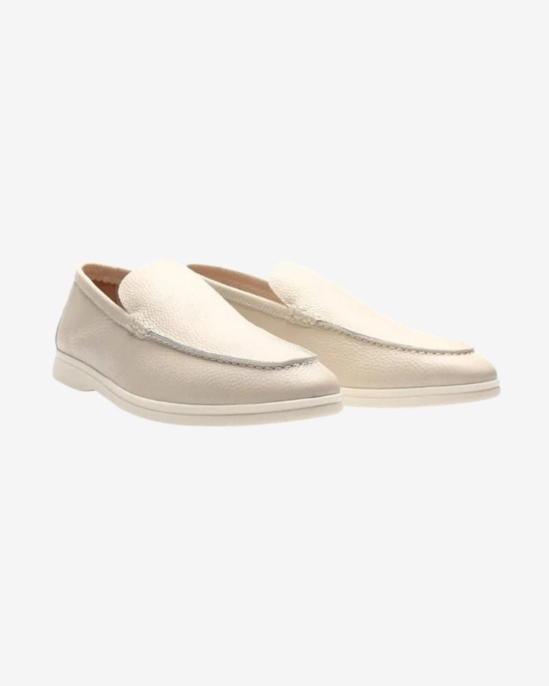 COWHIDE LEATHER LOAFERS