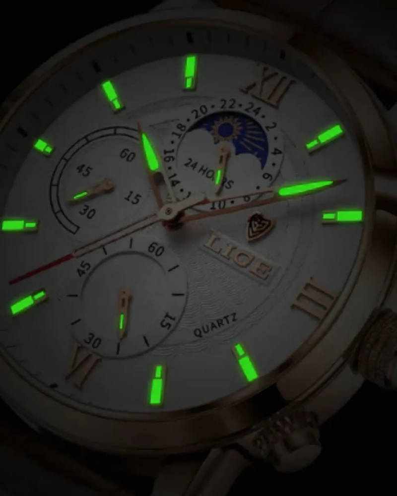 LUGANO CLASSIC WATCH (WATERPROOF) 43MM