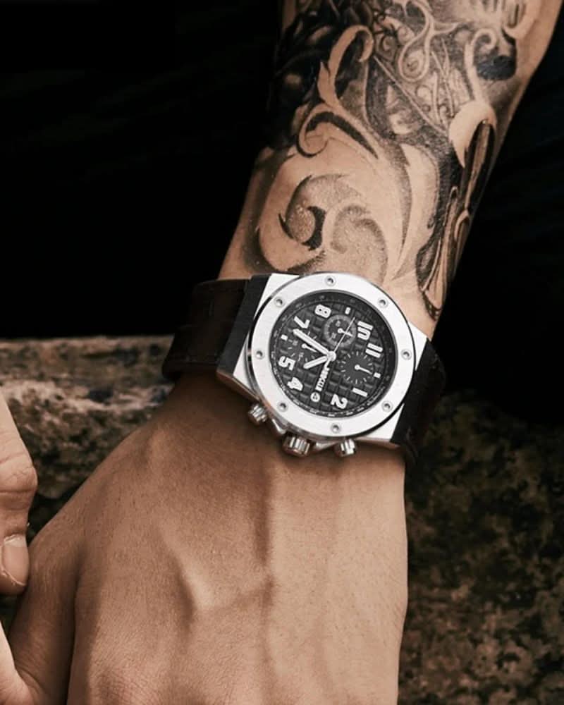 CARBON BAOGELA 1805 WATCH 45MM