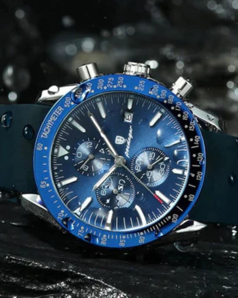 VINCCE STEEL WATCH 42MM