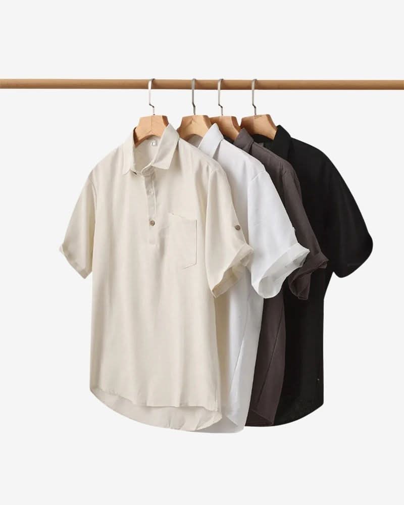 CASABLANCA LINEN POLO