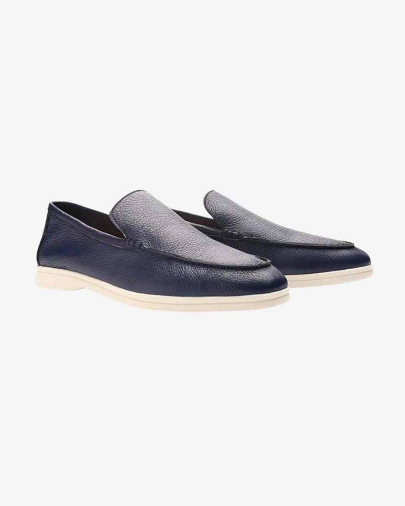 COWHIDE LEATHER LOAFERS